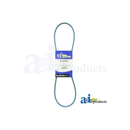 A & I Products Aramid Blue V-Belt (3/8" X 40" ) 17.5" x3.5" x0.3" A-3L400K